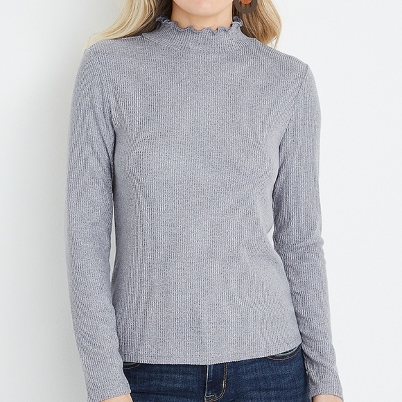 Maurice’s Maple Mock Neck Top - Picture 2 of 7